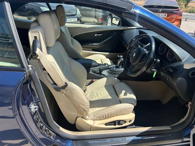 BMW 635D 3.0 CONVERTIBLE AUTO SPANISH RHD IN SPAIN 112000 MILES SUPERB 2008